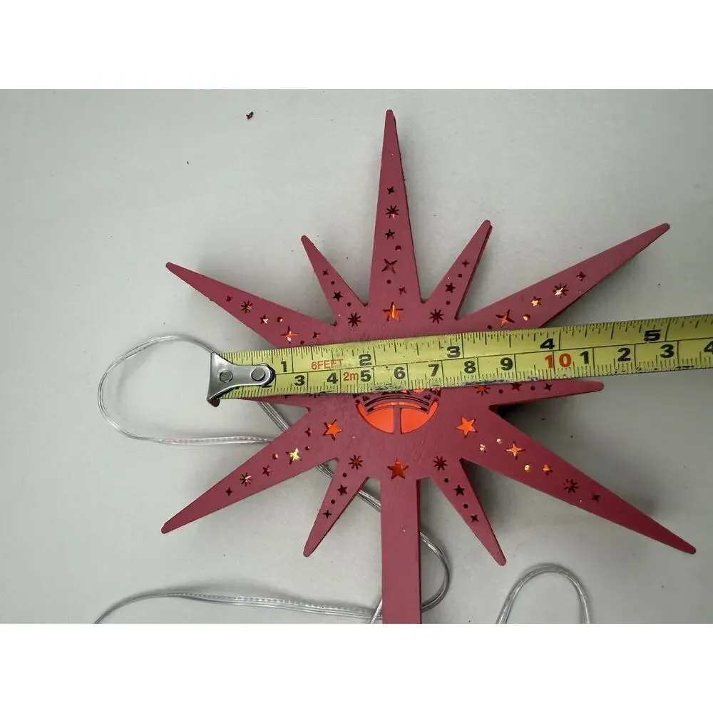 Pink Christmas Tree Topper 9